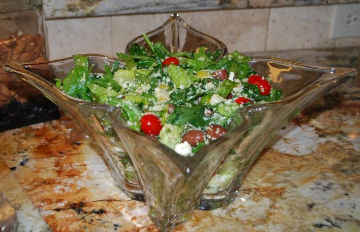  Mediterranean Salad with Couscous
